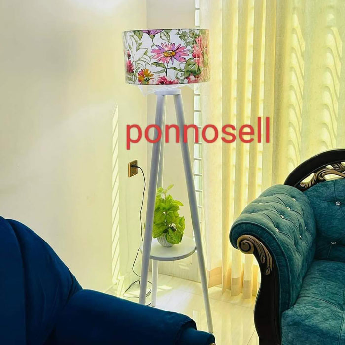 Three Leg White color lamp
