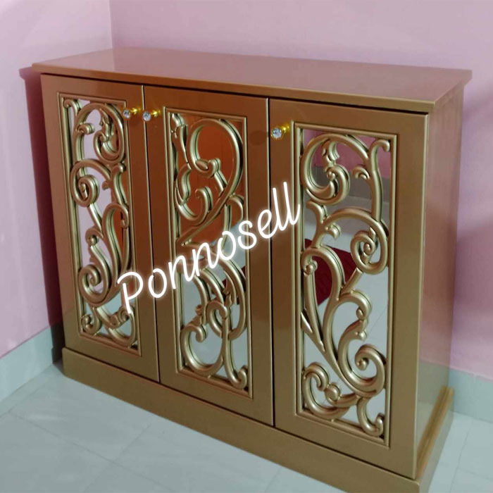 Cabinet Golden Color