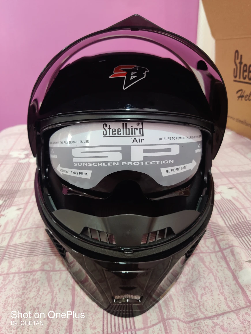 Steelbird Air SBA-20 Hi-Quality Flip-Up Helmet for men & Women